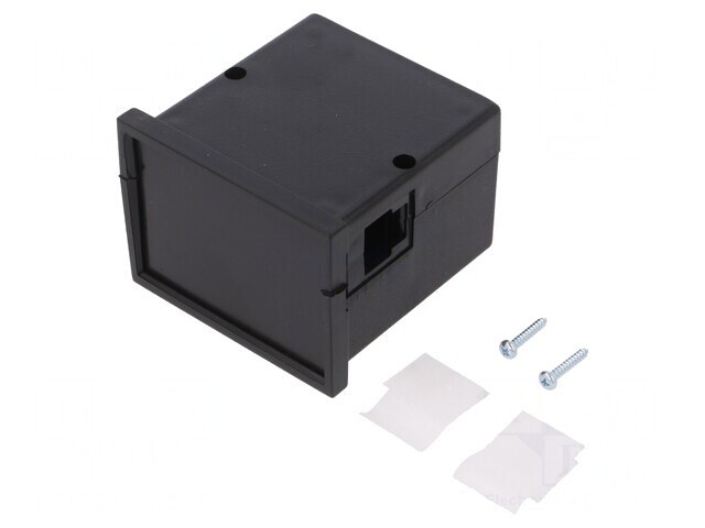 Carcasă ABS Neagră 72x72x55mm Cu Răsucire