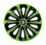 Cumpara ieftin Set 4 capace roti Extra strong green R14 pentru gama auto Seat