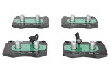 Set placute frana disc Alfa Romeo Giulietta Motor 1.4 BiFuel, 1.4 TB, 1.4 TB, 1.4 TB, 1.4 TB, 77.2x131.8x16.3mm, OE 77365490