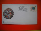 HOPCT PLIC FDC S NR 285 ANIVERSARE 35 ANI 1981-ONU NATIUNILE UNITE-BIROUL DIN GENEVA ELVETIA