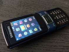 TELEFON DE COLECTIE CU SLIDE SAMSUNG GT-C5510 FUNCTIONAL.CITITI VA ROG ANUNTUL! foto