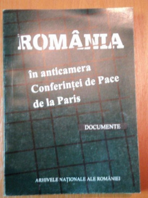 ROMANIA IN ANTICAMERA CONFERINTEI DE PACE DE LA PARIS , 1996 foto
