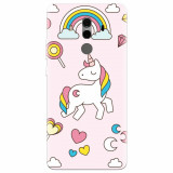 Husa silicon pentru Huawei Mate 10, Cute Unicorn