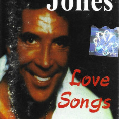 Casetă audio Tom Jones ‎– Love Songs, originală