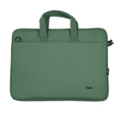 Geanta laptopuri trust bologna eco pentru laptopuri de max 16 inch(40cm) greutate 430 grame verde