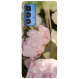 Husa compatibila cu Motorola G50 model Chinese peony flower, Silicon, TPU, Viceversa, Transparent, Carcasa