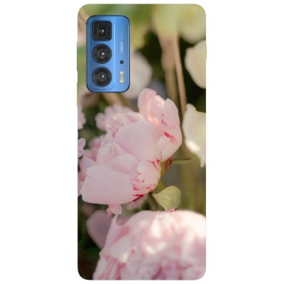 Husa compatibila cu Motorola Edge 20 Lite model Chinese peony flower, Silicon, TPU, Viceversa foto