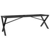 Cumpara ieftin Picioare Masuta de cafea X-Frame 140x30x43 cm Otel