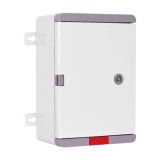 Cumpara ieftin Cutie distributie IP67 din ABS gri, usa mata, placa metalica, 200x300x130 mm PD203013