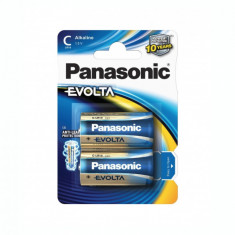 Set baterii C LR14 PANASONIC alcaline EVOLTA 2buc/blister