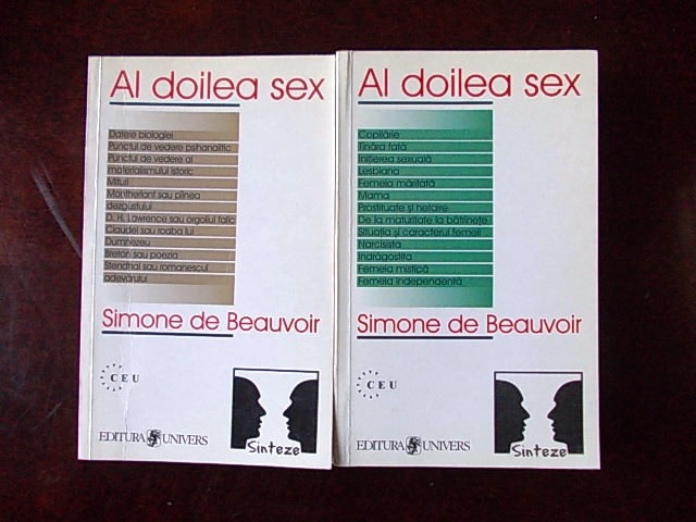 Al Doilea Sex Simone De Beauvoir Volumul I Si Ii R1b Arhiva Okaziiro 4960