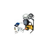 Pompa pentru transfer combustibil, motorina, benzina, cu contor 230 V 2200 W Black