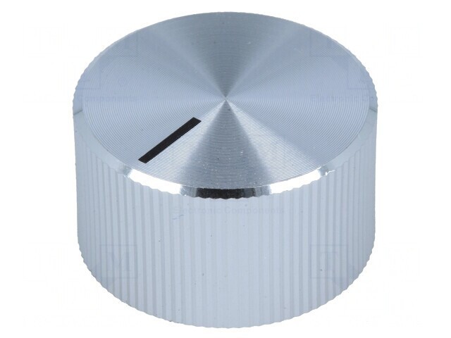 Buton Rotativ cu Indicator &Oslash;6mm Aluminiu și Plastic