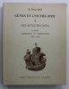 GENES ET L &#039;OUTRE - MER , TOME PREMIER : LES ACTES DE CAFFA du notaire LAMBERTO DI SAMBUCETO 1289- 1290 par M. BALARD , 1973