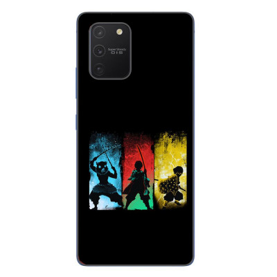 Husa compatibila cu Samsung Galaxy S10 Lite Silicon Gel Tpu Model Demon Slayer Team foto