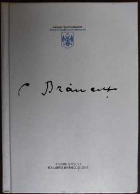 FLORIN STOICIU: EX-LIBRIS CONSTANTIN BRANCUSI (EXPOZITIE MUZEUL COTROCENI 2018) foto