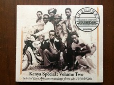 Kenya Special Vol. Two Selected East African Recordings From The 1970s / &#039;80s cd disc muzica funk afrobeat sigilat nou