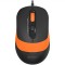 MOUSE A4tech - FM10 Orange