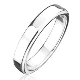 Inel argint 925 - bandă mai groasă cu suprafață lucioasă - Marime inel: 50