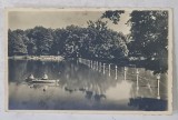 SIBIU , LACUL DUMBRAVII , FOTO. ORIG. E. FISCHER , SIBIU , 1943