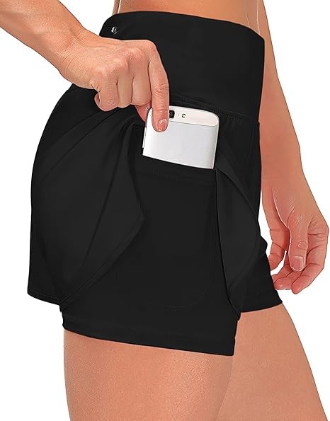 Pantaloni scurti pentru femei Tincini, negru, S - OUTLET