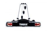 Suport Biciclete Carlig Remorcare Thule EuroRide 943, 3 Biciclete, Rabatabil, Fixare Cadru, Lampi Iluminare