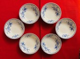 6 BOLURI DIN PORTELAN FIN - MARCAJ SELTMANN WEIDEN BAVARIA W. GERMANY D13CM