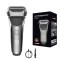 Aparat de Ras Electric Profesional BIRAI&reg; FK-609, Shaver 8600 RPM, Trimmer, Acumulator Reincarcabil, 3 Lame flexibile, Impermeabil, Display LCD, Afisa