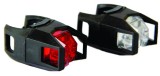 Set Far + Stop Bicicleta Fighter 1 LED, 2 Functii, Negru, MXBAC0335, Rezistent Apa, Baterii Incluse, LED Alb/Rosu