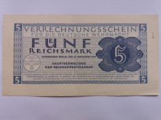 Germania 5 Reichsmark 1944-UNC foto