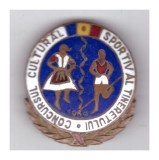 Insigna Concursul cultural sportiv al tineretului 1960