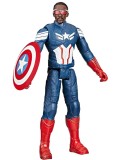 Captain America Brave New World Titan Heroes Sam Wilson Action 30cm F9276