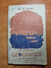 manual de geografie pentru clasa a 5-a - din anul 1957