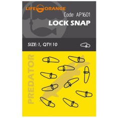 Agrafa Orange Quick Snap No.1, 10buc/pac