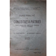 CURS PRACTIC DE CONSTITUTIA PATRIEI DUPA PROGRAMA ANALITICA PENTRU SCOLILE PRIMARE