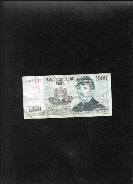 Chile 1000 1.000 pesos 1994 seria6322172