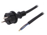 Cablu Electric Negru 2x1.5mm&sup2; 16A 4.5m