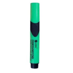 Textmarker cu Grip Willgo, Verde Fluorescent cu Varf Tesit - Highlighter Text foto