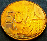 Moneda 50 HALIEROV - SLOVACIA, anul 2004 *cod 1250 B