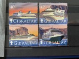 PC355 - GIBRALTAR 2008 VAPOARE DE LINIE, serie MNH, 4v, Nestampilat