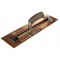 Gletiera inox, intarita, Olejnik, maner piele, 0.4 mm, 12x35.6 cm