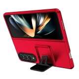 Husa de protectie flippy, pliere tridimensionala, multifunctionala, pc, pentru samsung galaxy z fold 4 5g, rosu