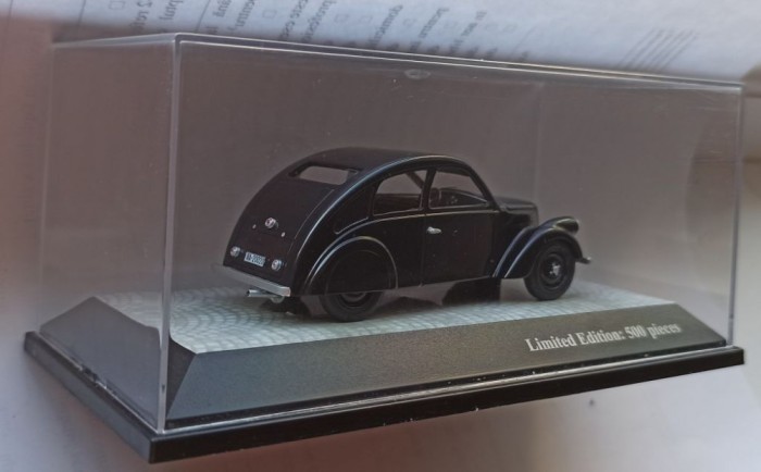 Macheta Zundapp Typ 12 (Porsche Typ 12) 1932 negru - Premium Classixxs 1/43