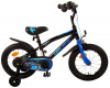 Bicicleta pentru baieti Volare Super GT, 14 inch, culoare negru/albastru, frana PB Cod:21380