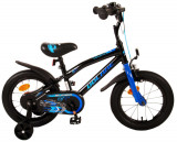 Bicicleta pentru baieti Volare Super GT, 16 inch, culoare negru/albastru, frana PB Cod:21780