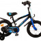 Bicicleta pentru baieti Volare Super GT, 14 inch, culoare negru/albastru, frana PB Cod:21380