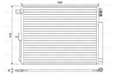 VALEO 822616 Condensator, climatizare