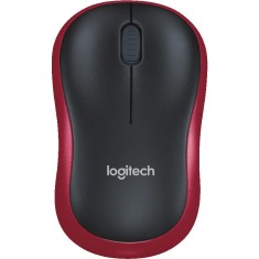 Mouse Logitech M185 WS 1000 DPI, rosu