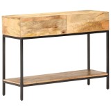 Cumpara ieftin Masa consola, 100 x 35 x 76 cm, lemn masiv de mango