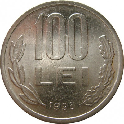 Romania 100 lei 1993 * cod 100 foto